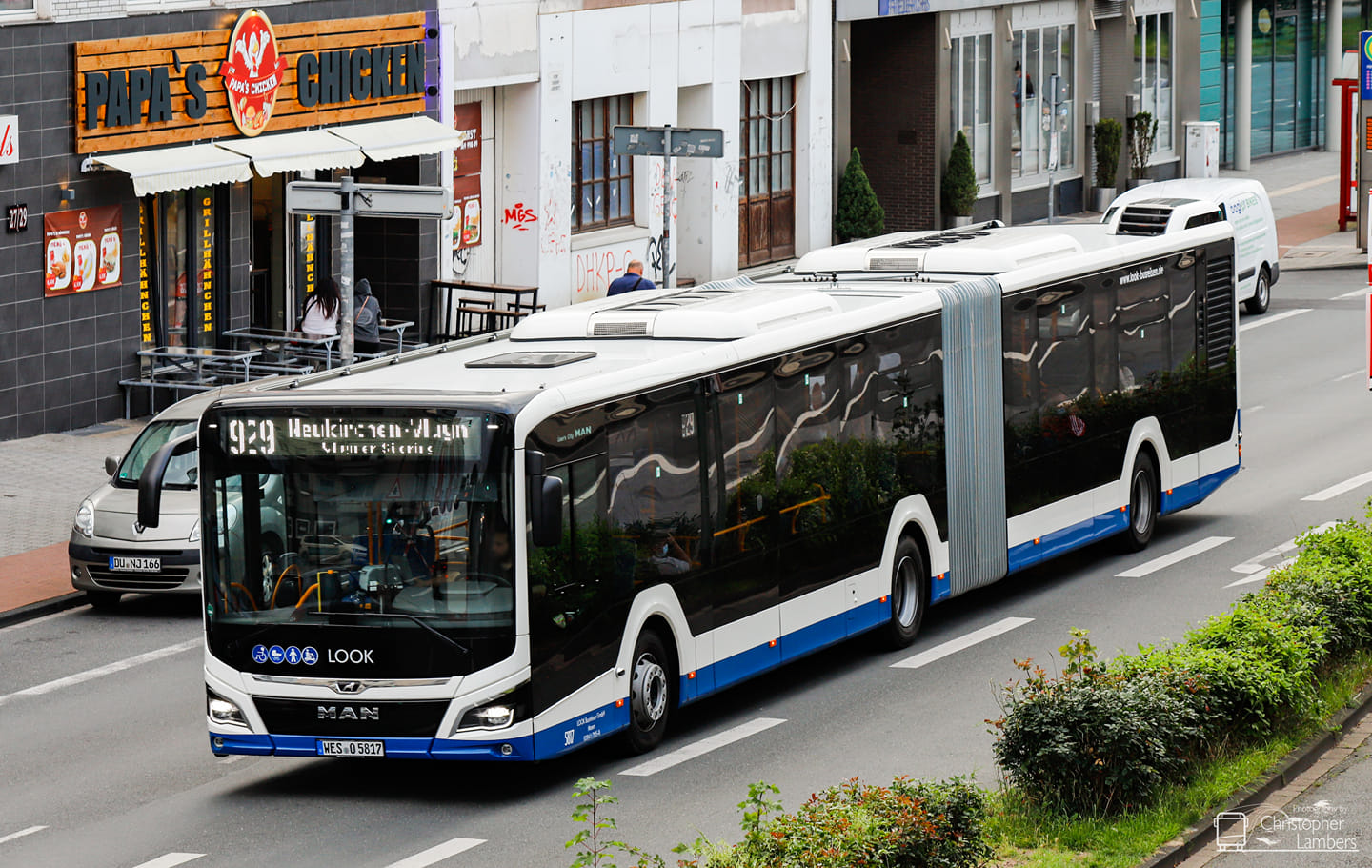 Kleve, MAN 19C Lion's City NG330 EfficientHybrid # 5817