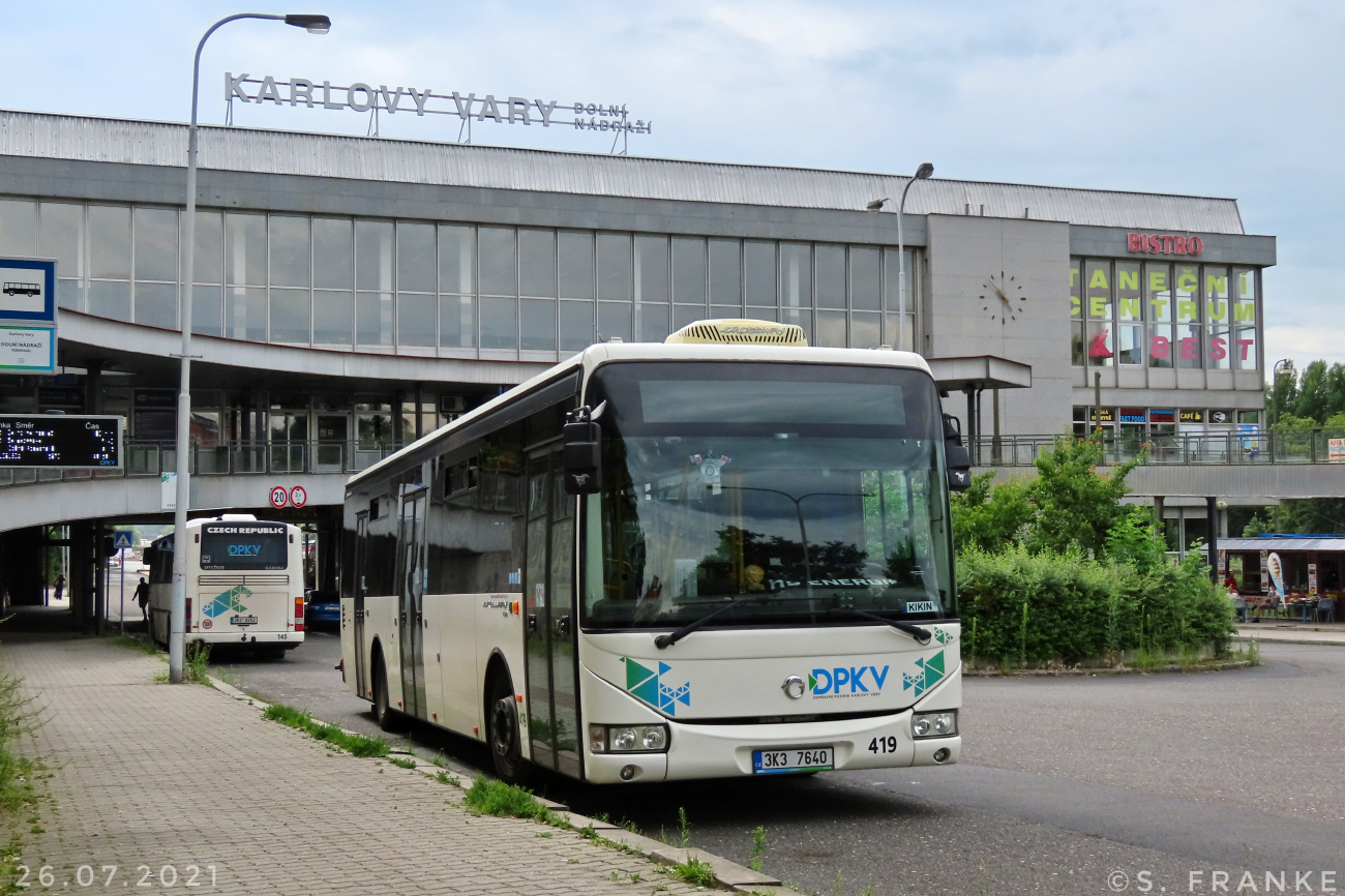 Карловы Вары, Irisbus Crossway LE 12M № 419