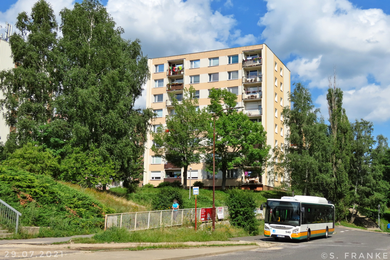 Liberec, IVECO Urbanway 12M CNG č. 540