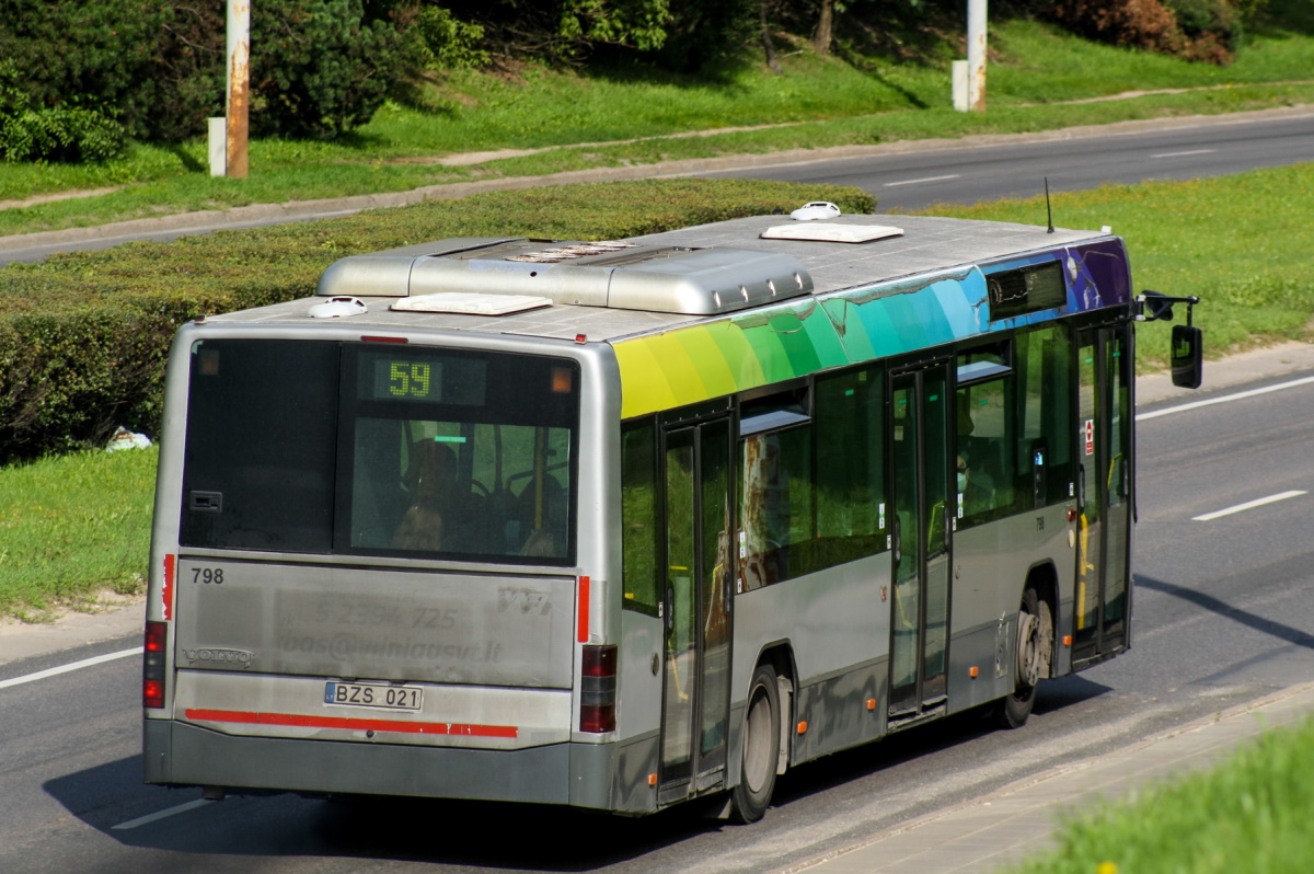 Вильнюс, Volvo 7700 № 798