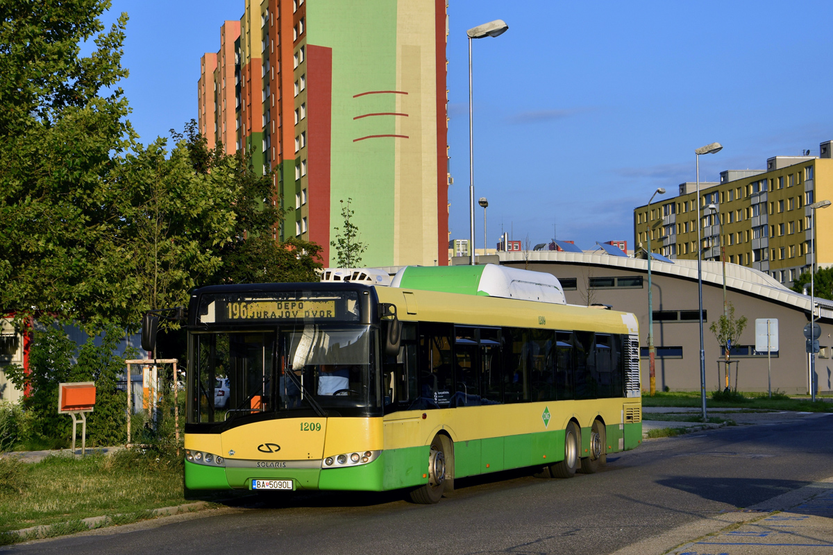 Bratislava, Solaris Urbino III 15 CNG № 1209