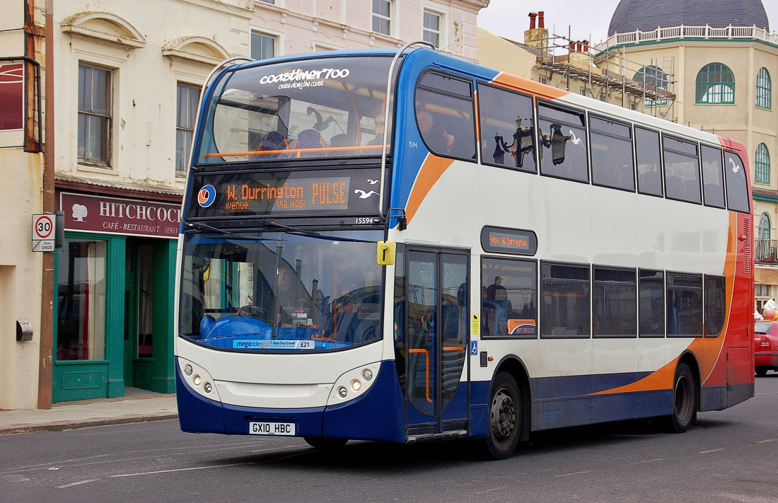 Worthing, Alexander Dennis Enviro 400 č. 15594