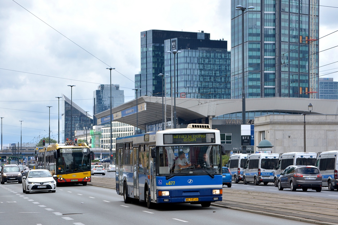 Warsaw, Jelcz M121MB # DJ677