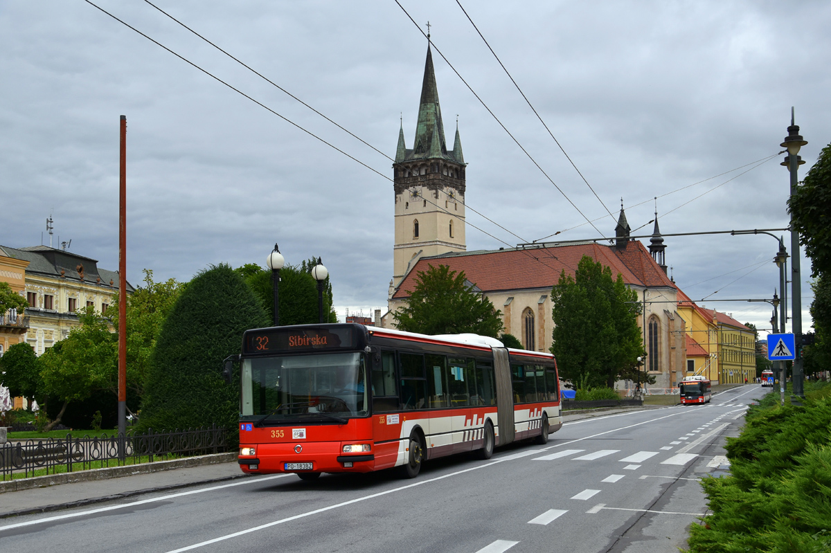 Prešov, Karosa Citybus 18M.2081 (Irisbus) Nr. 355