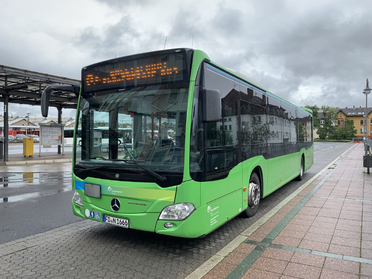 Fulda, Mercedes-Benz Citaro C2 Nr. FD-N 1666