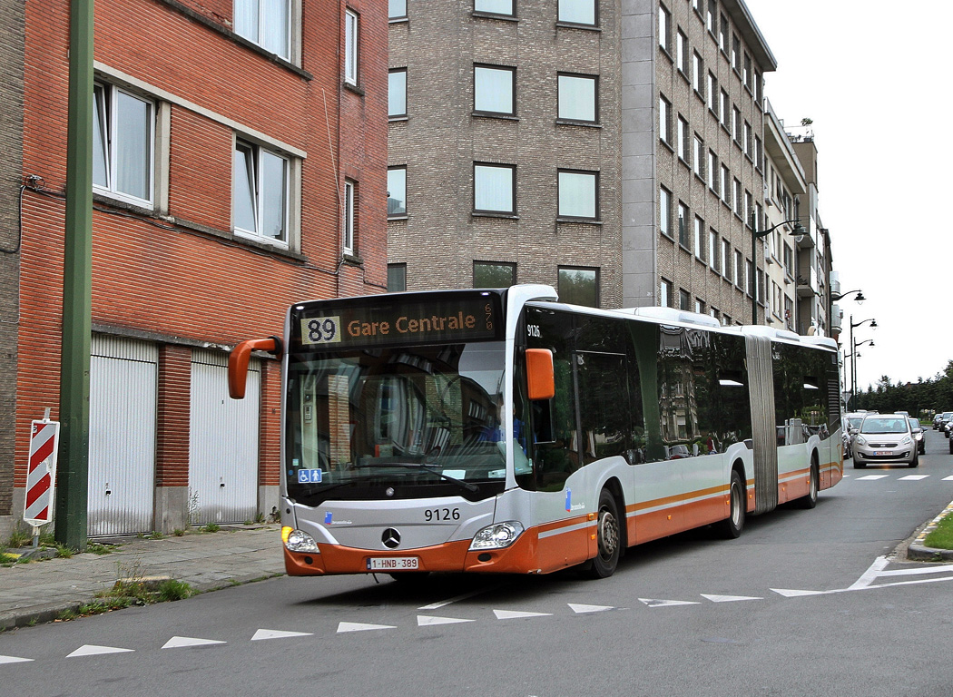 Brussels, Mercedes-Benz Citaro C2 G # 9126