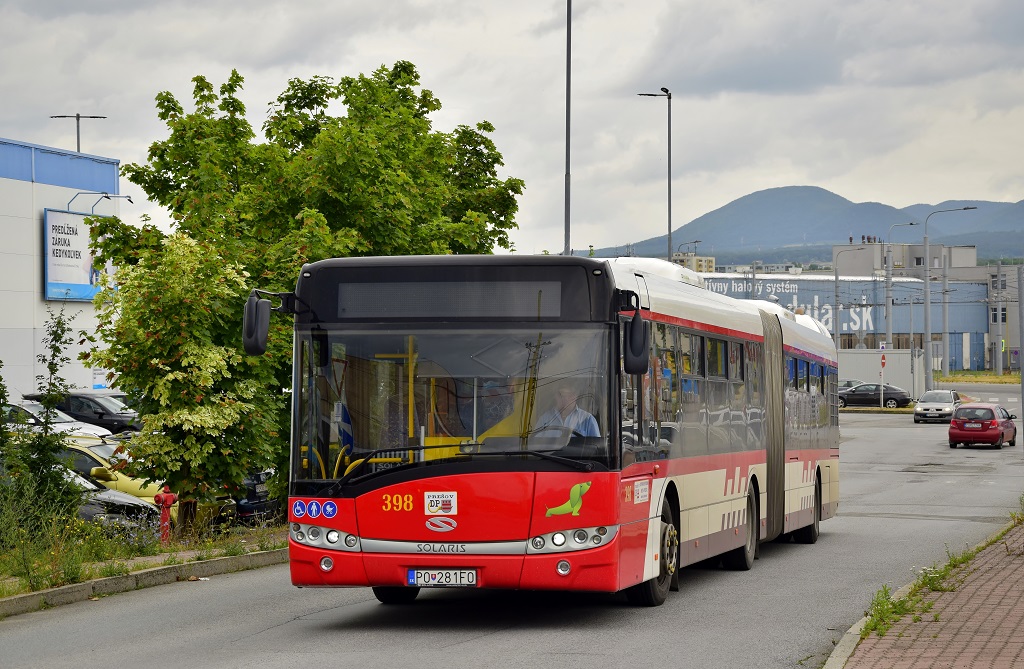 Prešov, Solaris Urbino III 18 nr. 398