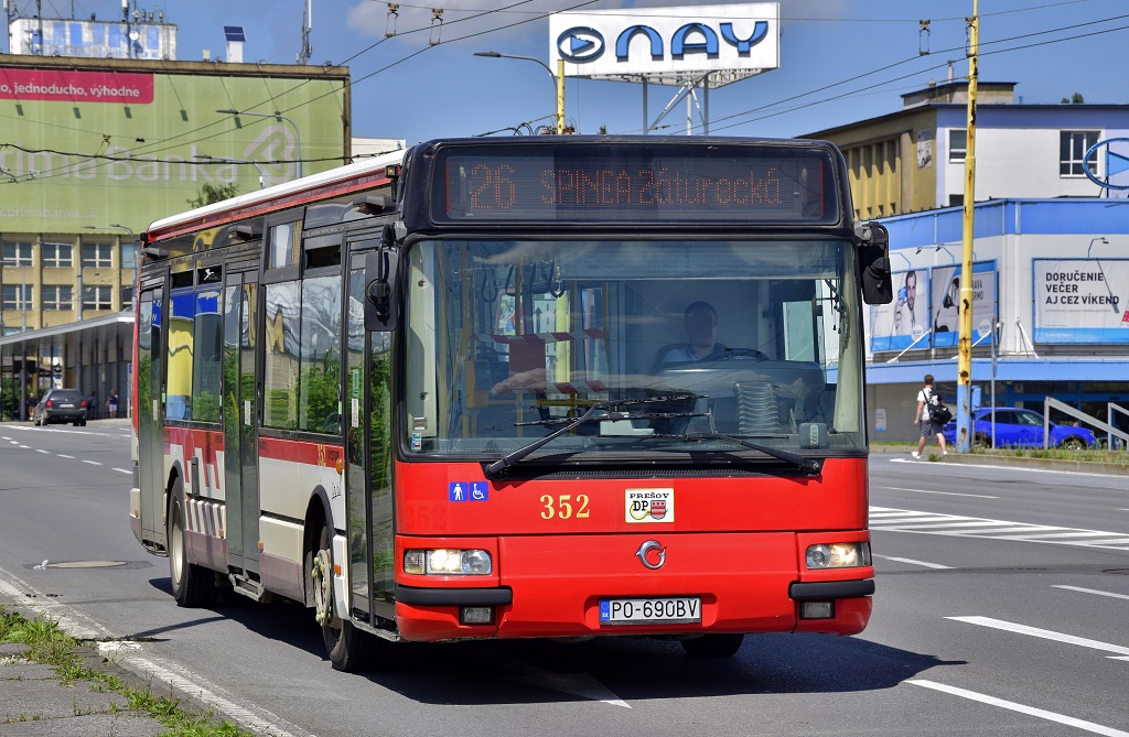 Prešov, Karosa Citybus 12M.2071 (Irisbus) No. 352