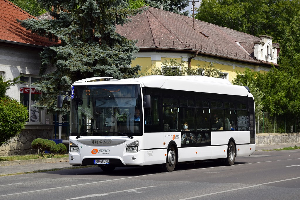 Prievidza, IVECO Urbanway 12M CNG BHNS № PD-485HL
