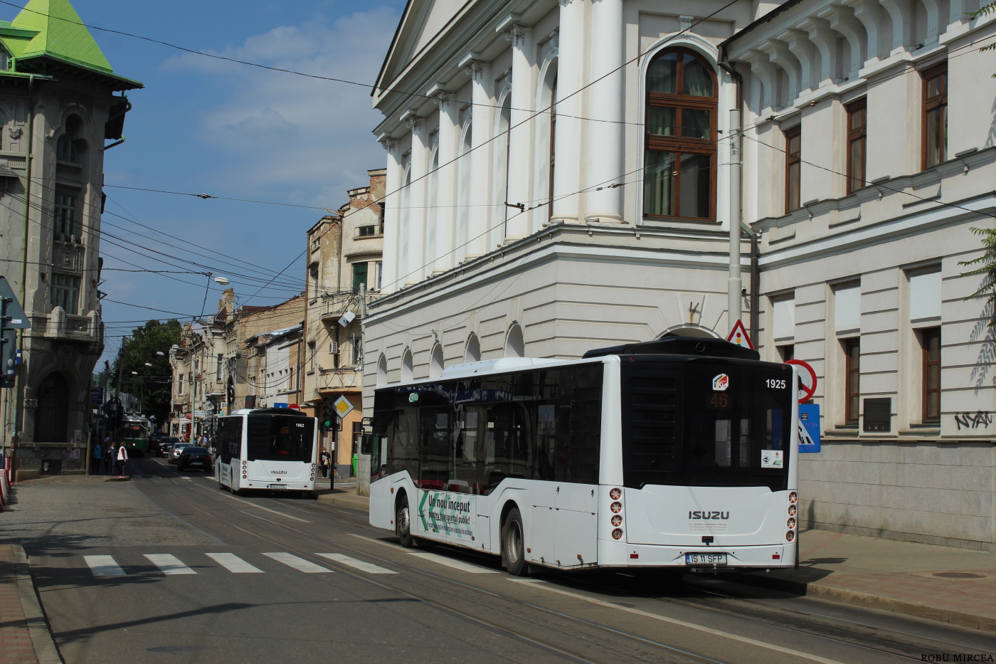 Iași, Anadolu Isuzu Citiport 12 # 1925; Iași, Anadolu Isuzu Citiport 12 # 1962