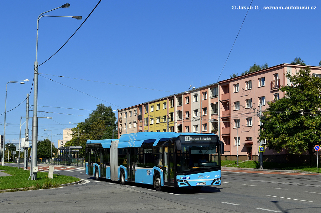 Ostrava, Solaris Urbino IV 18 CNG №: 7876
