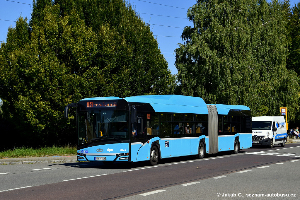 Ostrava, Solaris Urbino IV 18 CNG č. 7873