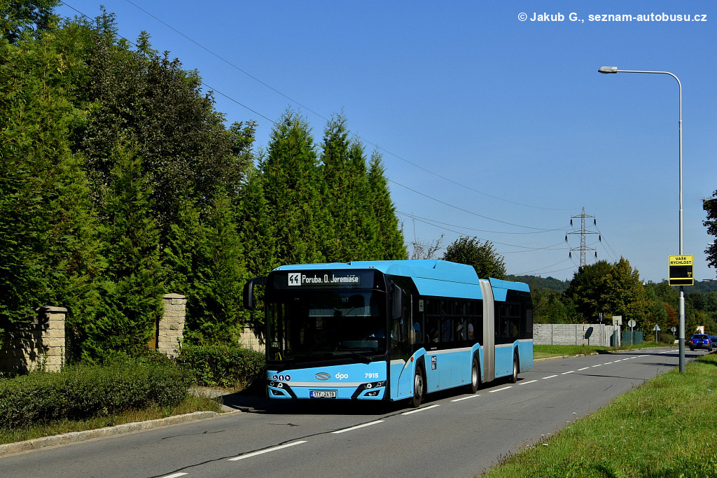 Ostrava, Solaris Urbino IV 18 CNG č. 7915