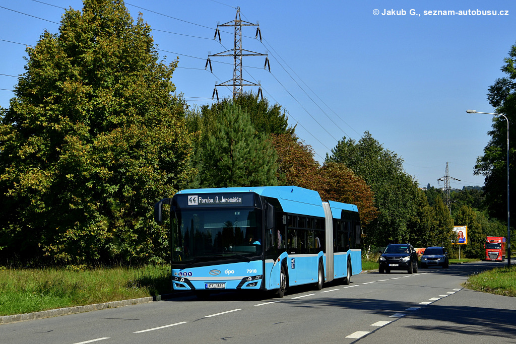 Ostrava, Solaris Urbino IV 18 CNG # 7918