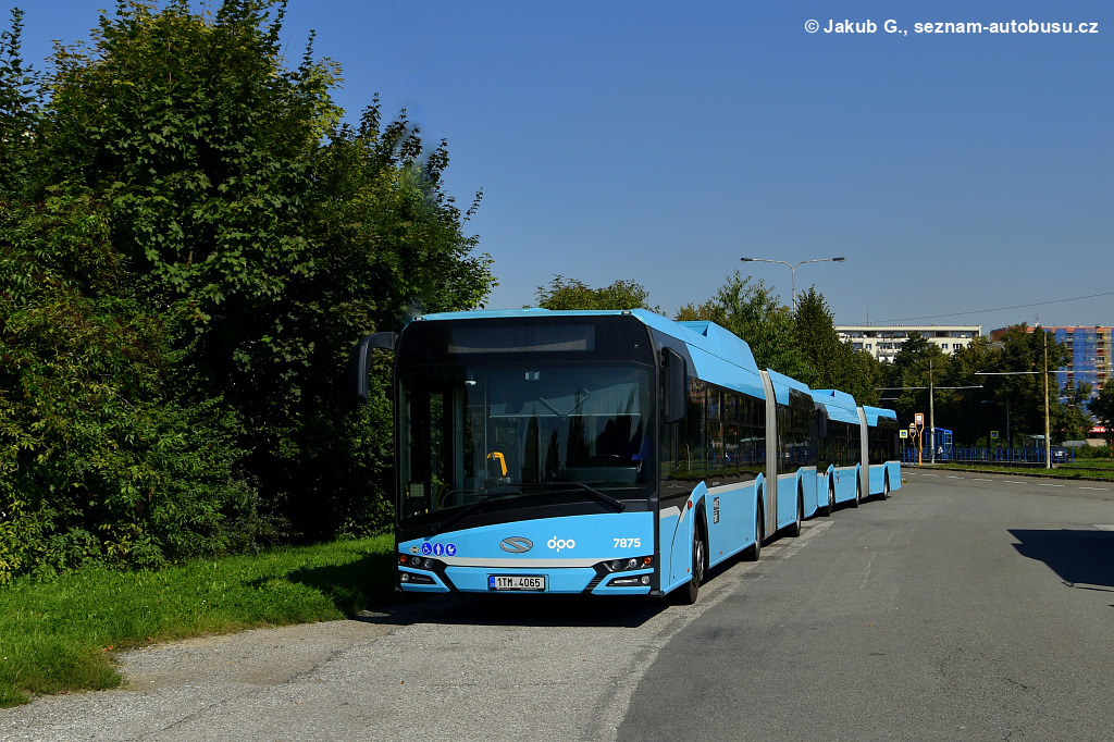 Ostrava, Solaris Urbino IV 18 CNG # 7875