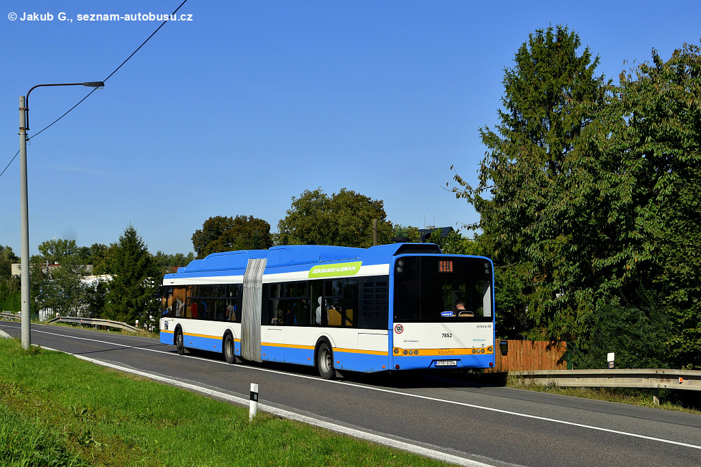 Ostrava, Solaris Urbino III 18 CNG nr. 7852