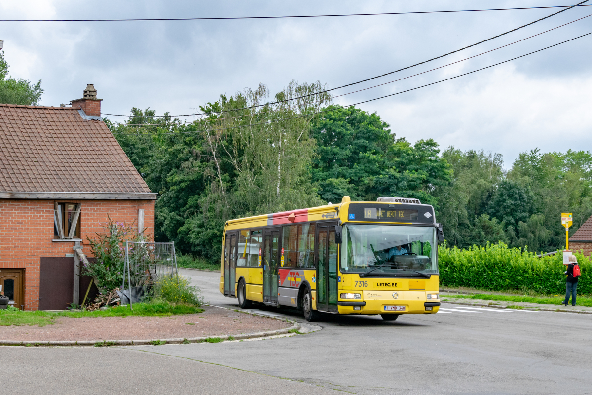 Charleroi, Irisbus Agora S # 7316