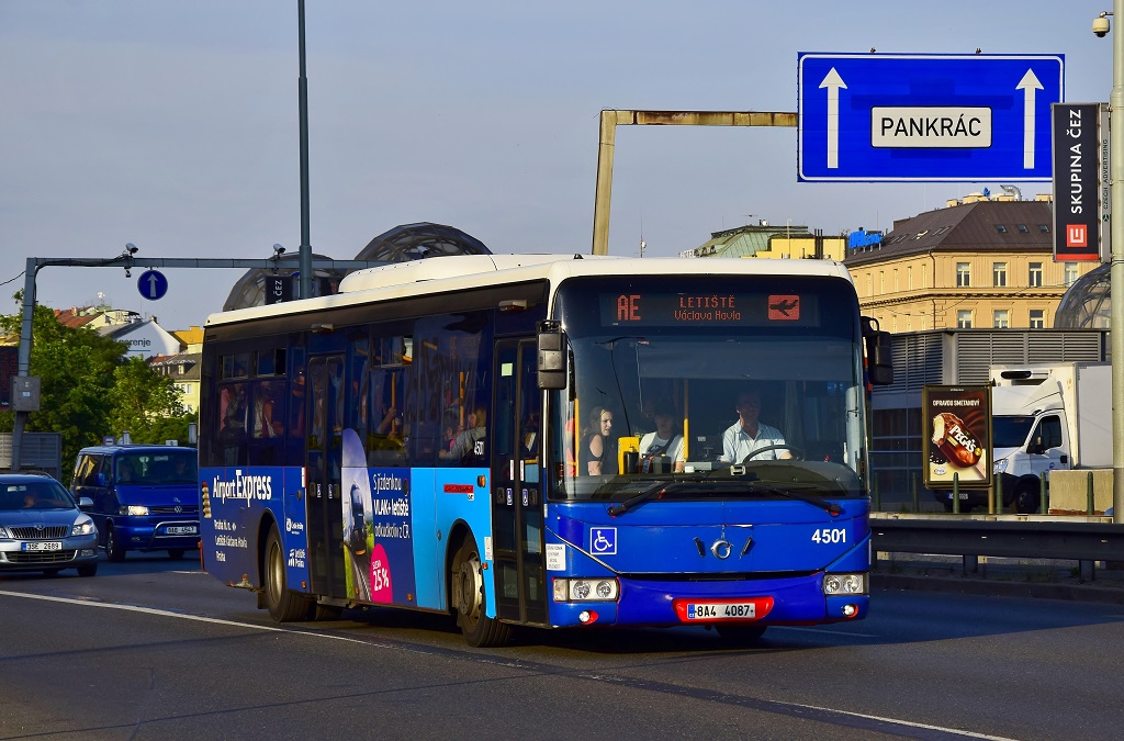 Прага, Irisbus Crossway LE 12.8M № 4501