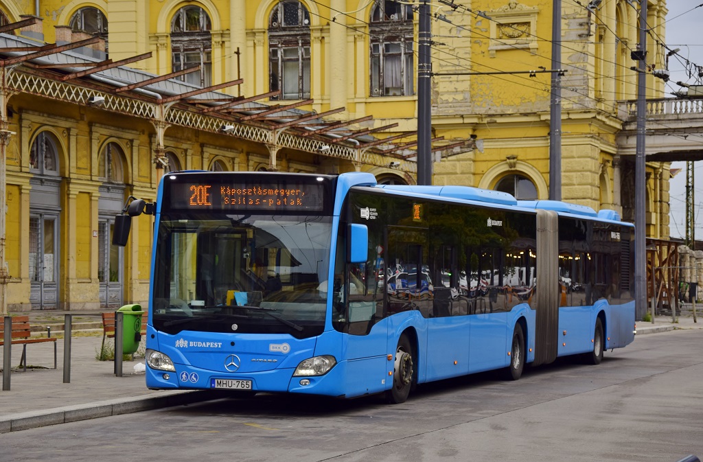 Будапешт, Mercedes-Benz Citaro C2 G № MHU-765
