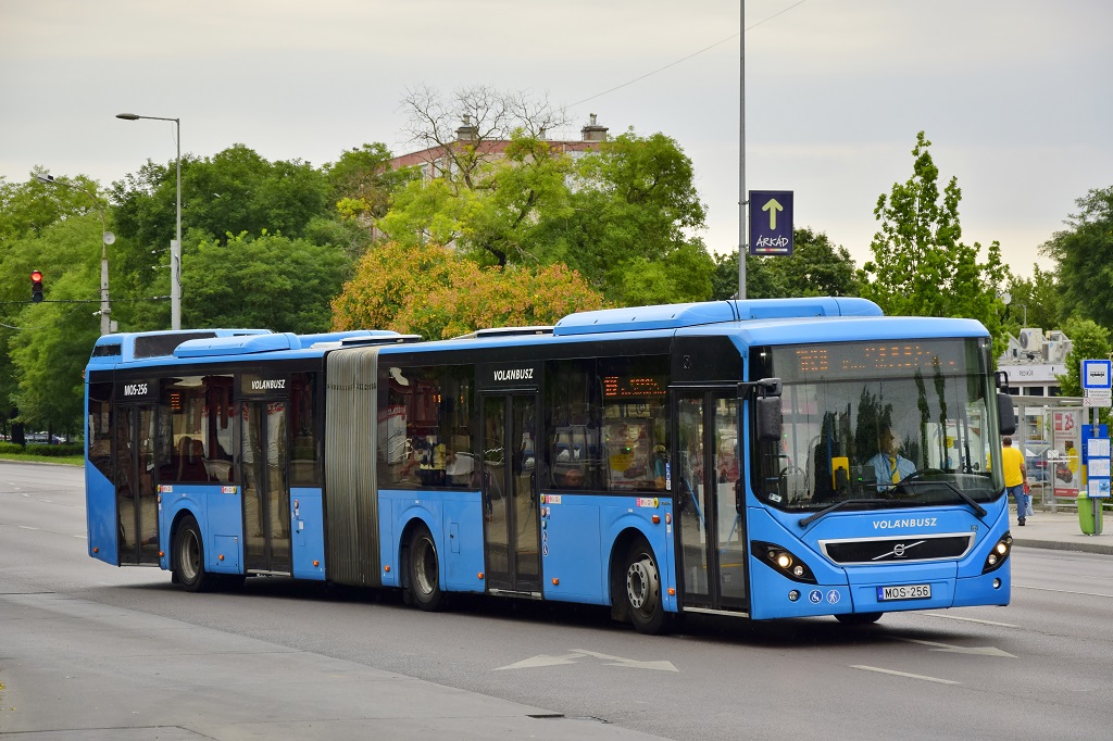 Будапешт, Volvo 7900A № MOS-256