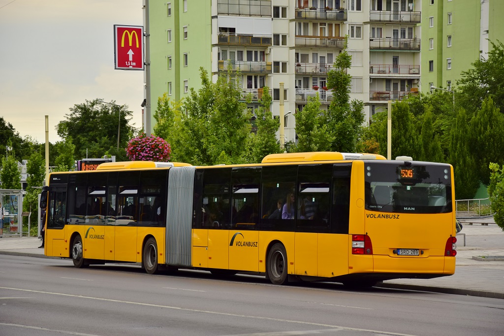 Budapešť, MAN A23 Lion's City G NG363 č. SRD-269