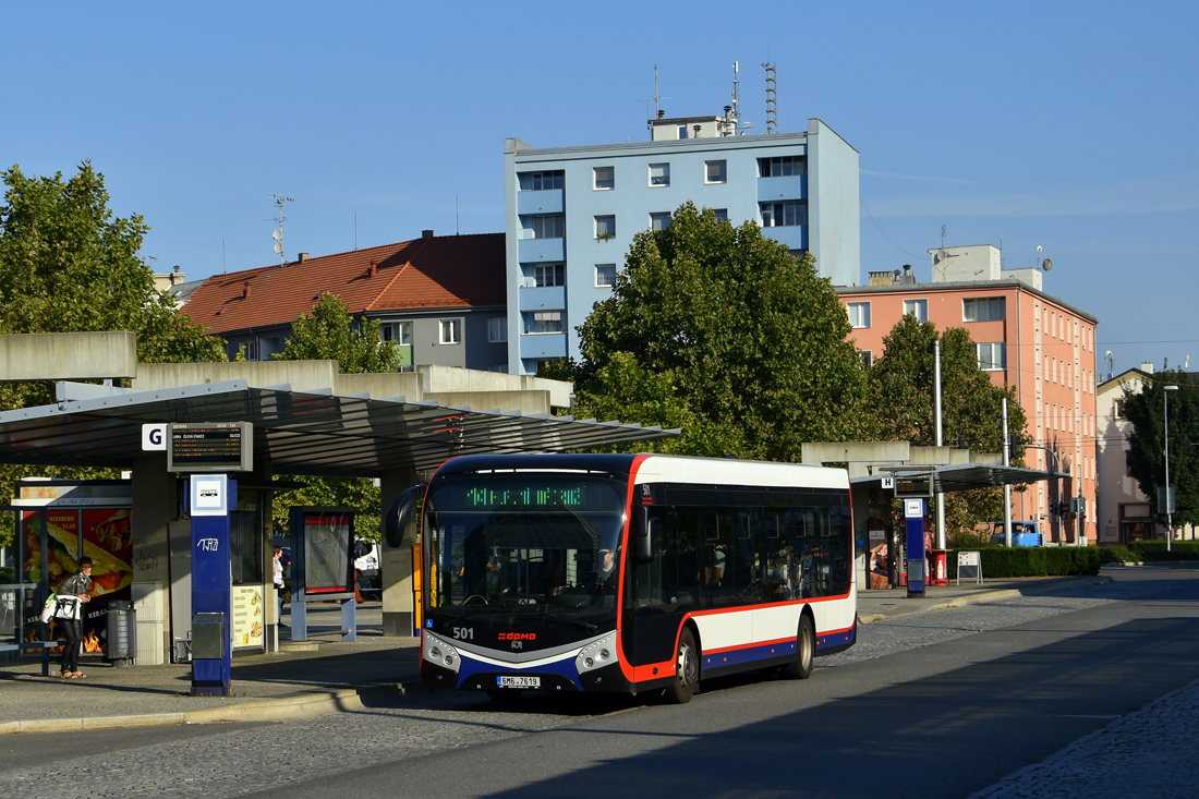 Olomouc, SOR NS 12 electric # 501