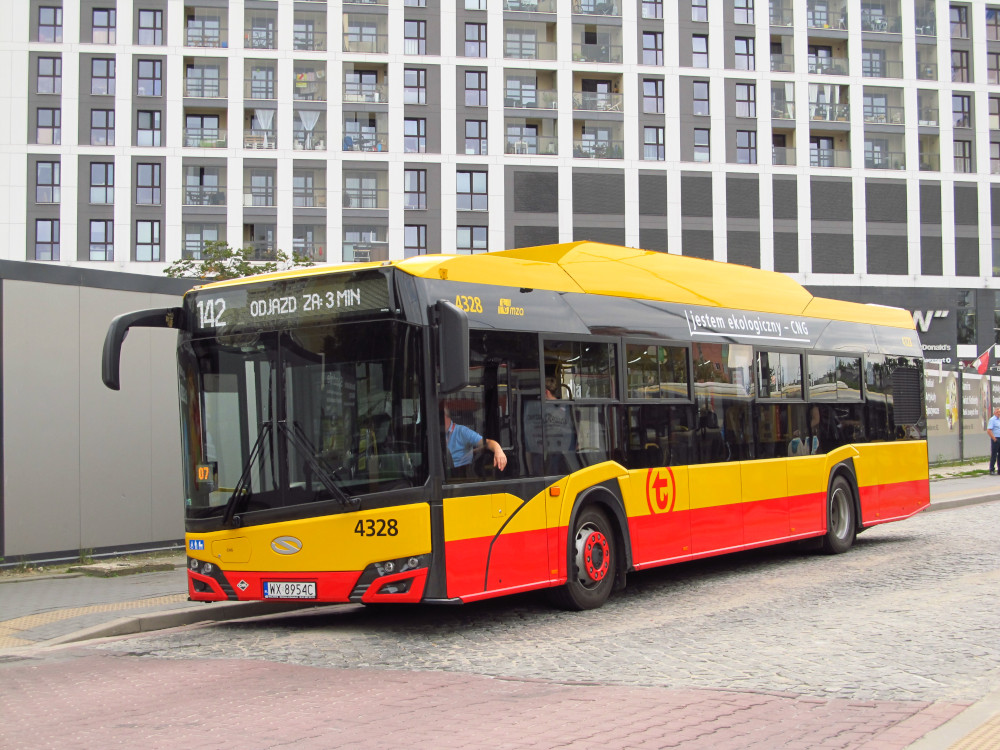 Варшава, Solaris Urbino IV 12 CNG № 4328