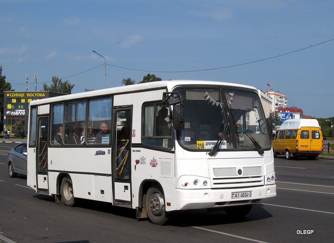 Дуброўна, ПАЗ-320402-05 (32042E, 2R) № АІ 4634-2