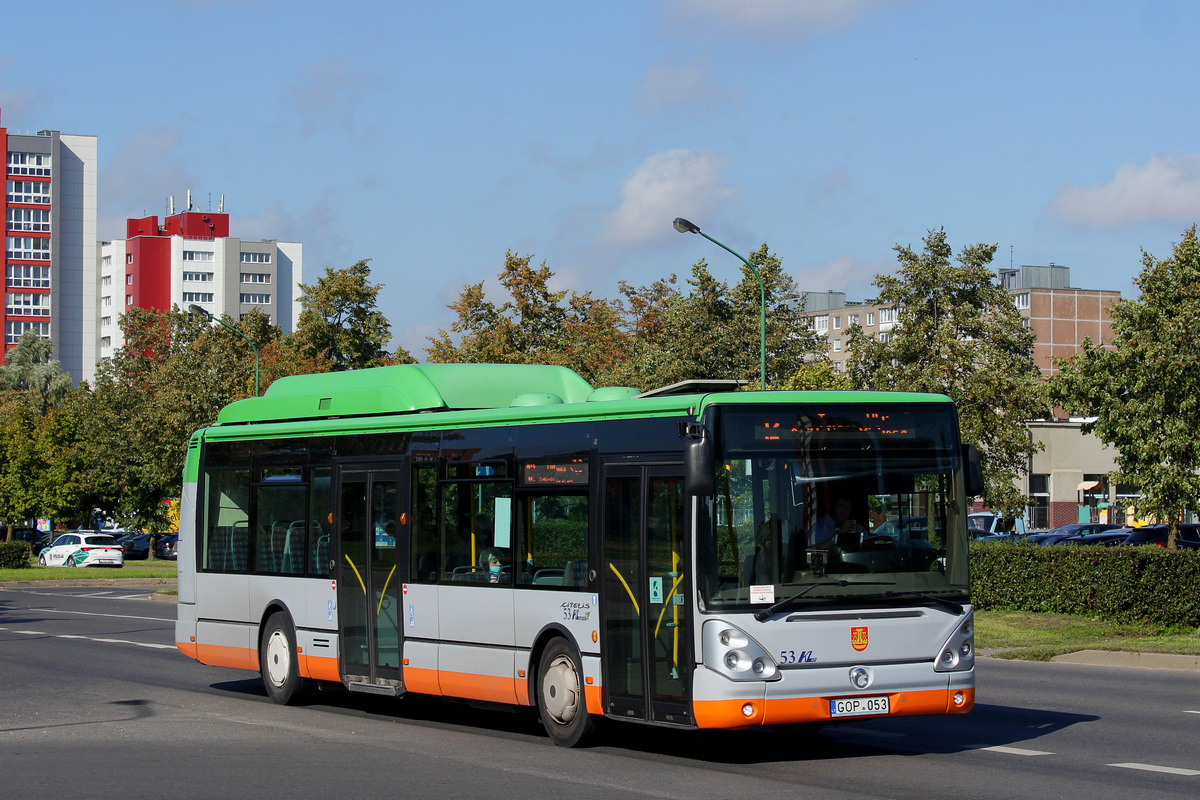Клайпеда, Irisbus Citelis 12M CNG № 53
