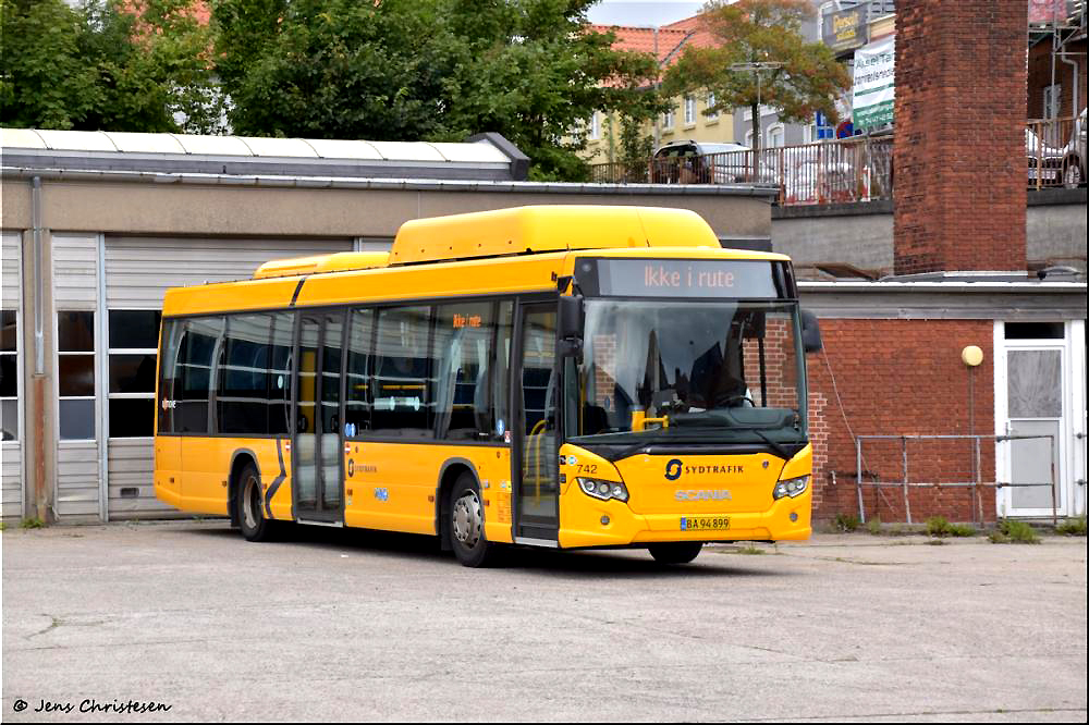 Вайле, Scania Citywide LE CNG № 742