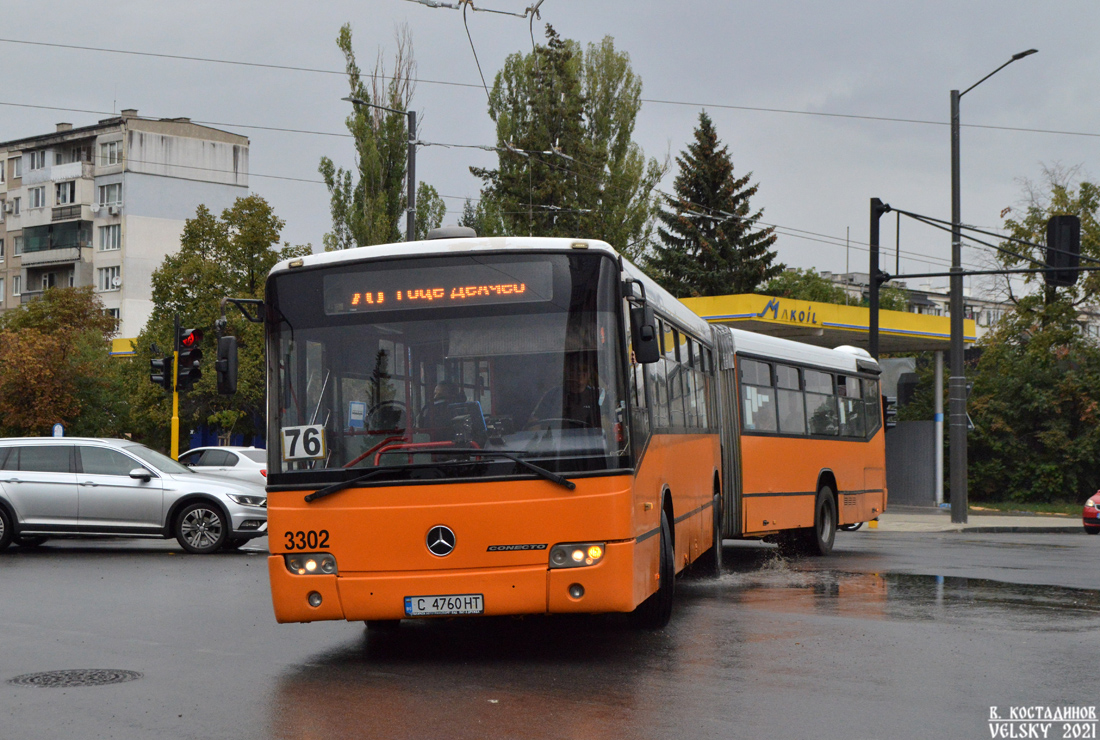 София, Mercedes-Benz O345 Conecto I G № 3302