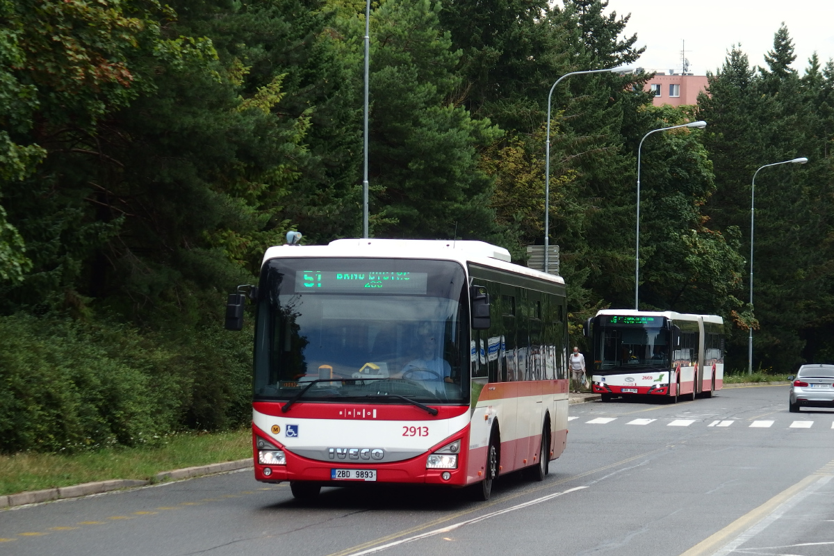 Brno, IVECO Crossway LE Line 12M # 2913