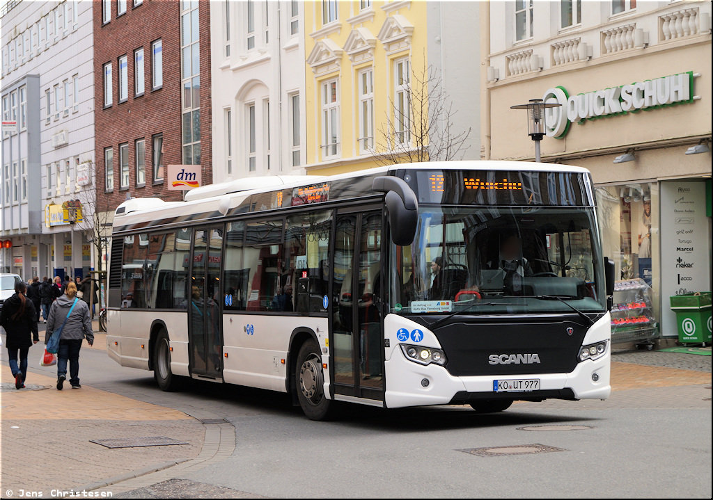 Flensburg, Scania Citywide LF # KO-UT 977