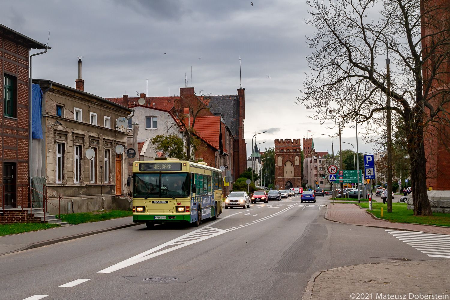 Malbork, Scania CN113CLL № 58