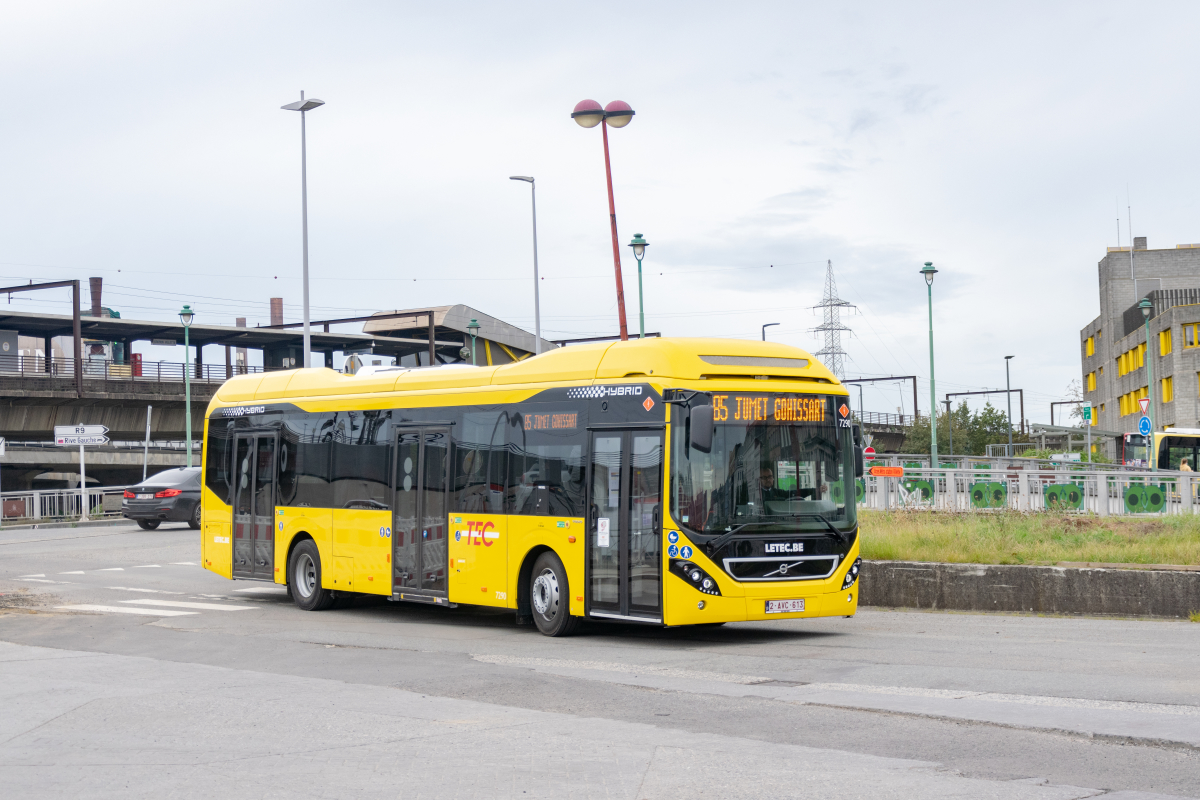 Charleroi, Volvo 7900 Hybrid № 7290