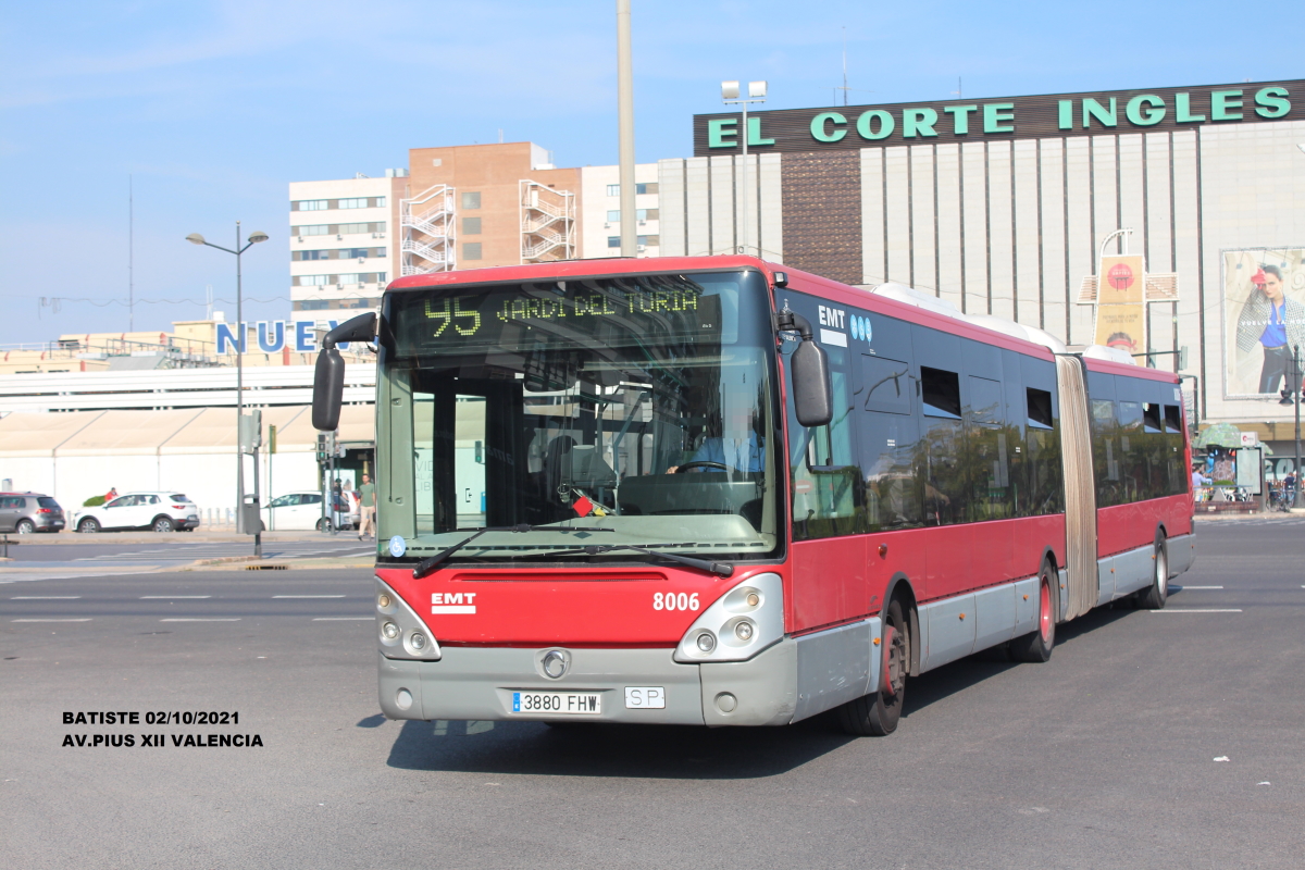 Valencia, Hispano (Irisbus Citelis 18M) # 8006
