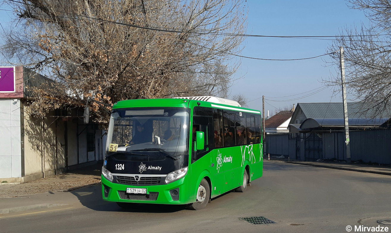 Almaty, PAZ-320435-04 "Vector Next" (3204ND, 3204NS) No. 1324