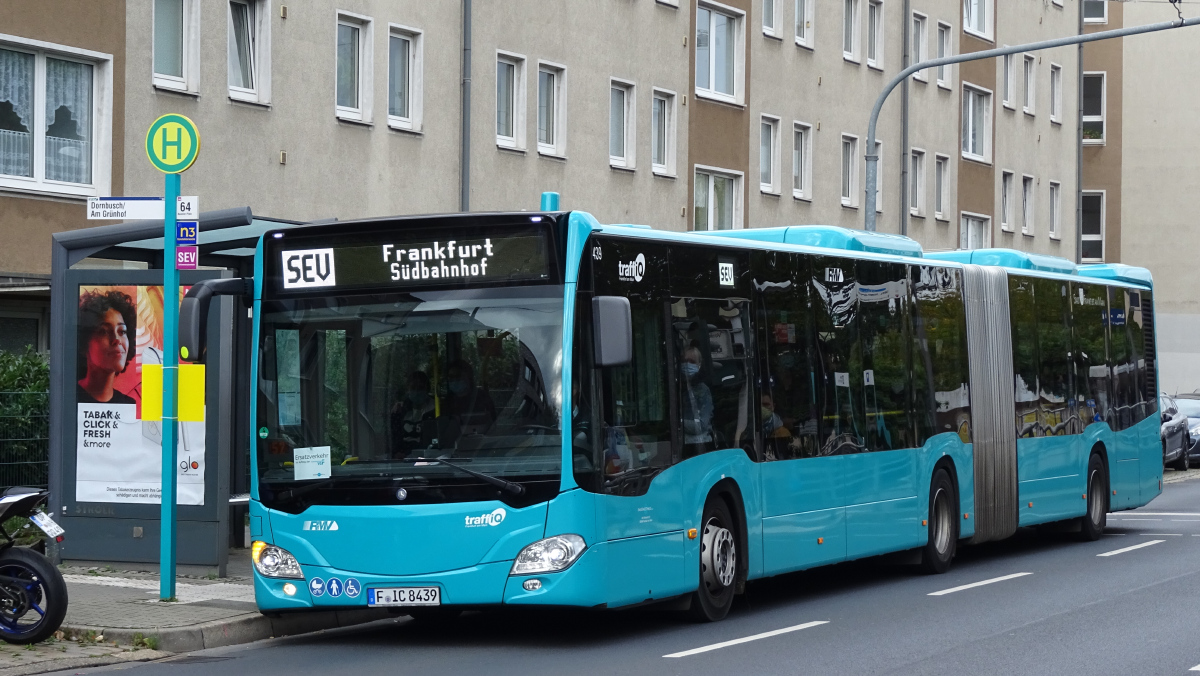 Frankfurt am Main, Mercedes-Benz Citaro C2 G nr. 439
