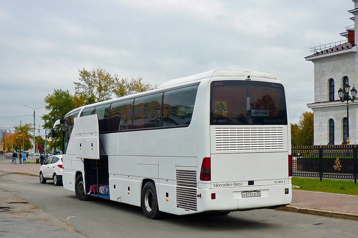 Arhangelsk, Mercedes-Benz O403-15SHD (Türk) č. О 073 СВ 29
