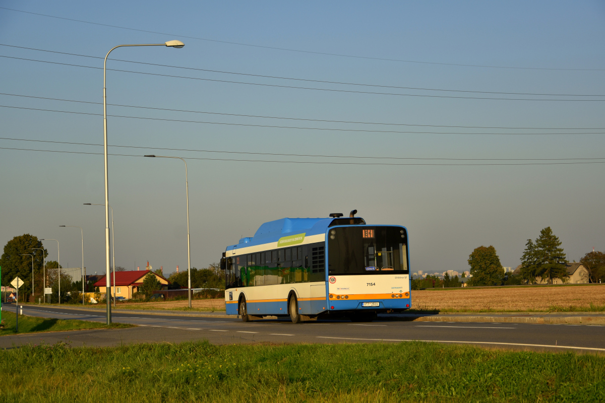 Ostrava, Solaris Urbino III 12 CNG č. 7154