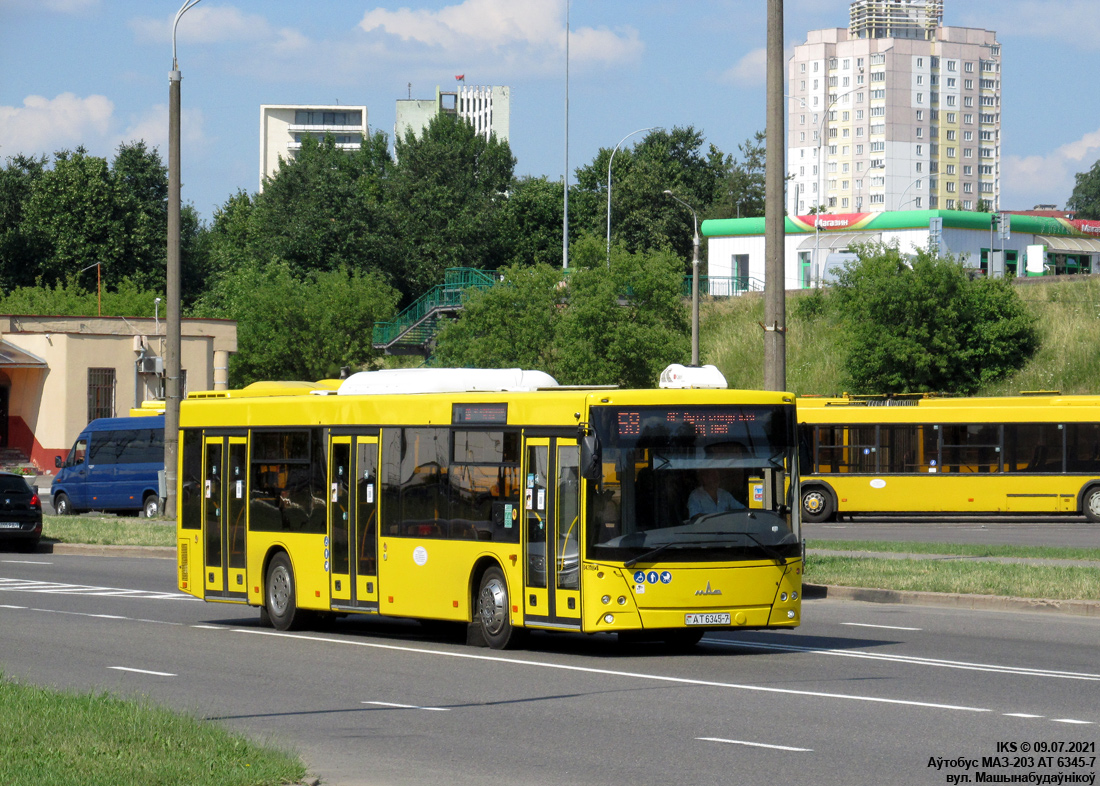 Minsk, MAZ-203.015 # 043184
