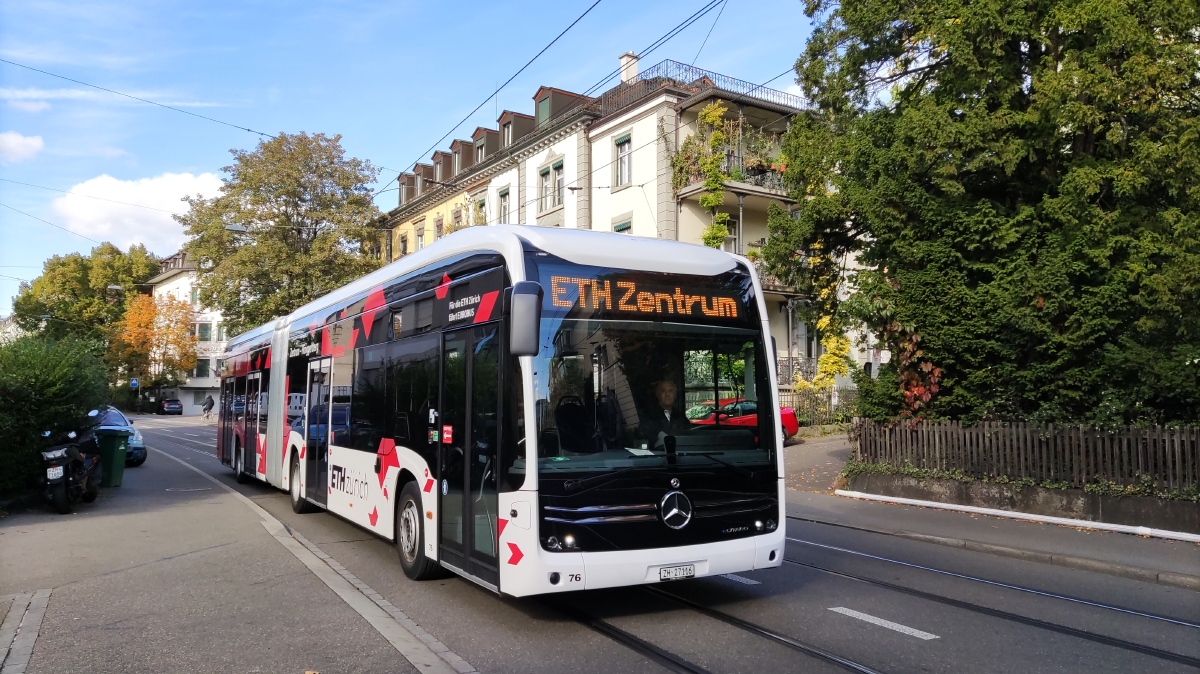 Zurich, Mercedes-Benz eCitaro G # 76