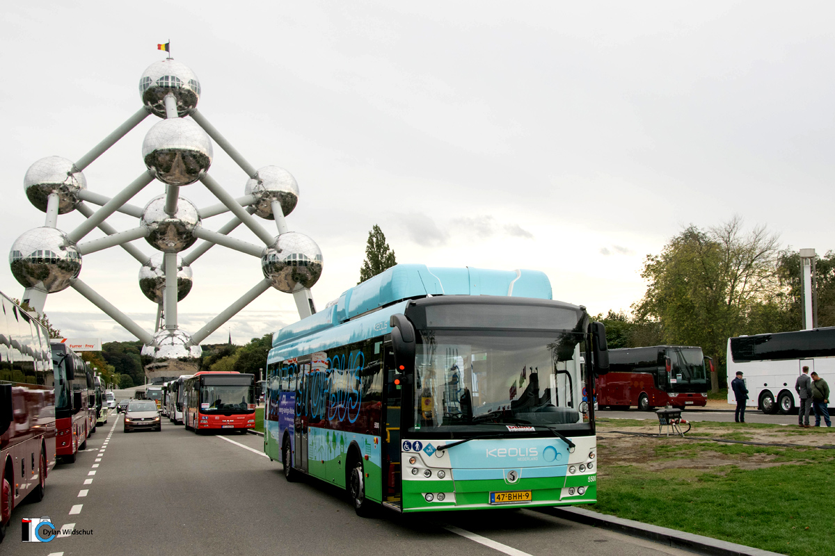 Apeldoorn, Solbus SM12 EH č. 5500; Brusel — Busworld Bruxelles 2019