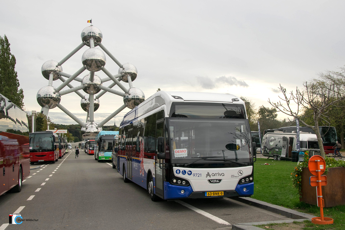 Ситтард, VDL Citea LLE-115 Electric № 9721; Брюссель — Busworld Bruxelles 2019