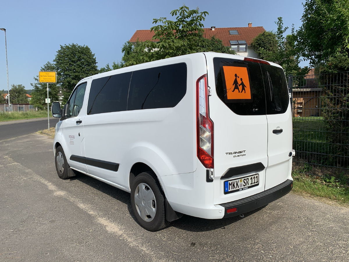 Gelnhausen, Ford Transit Custom # MKK-SR 111