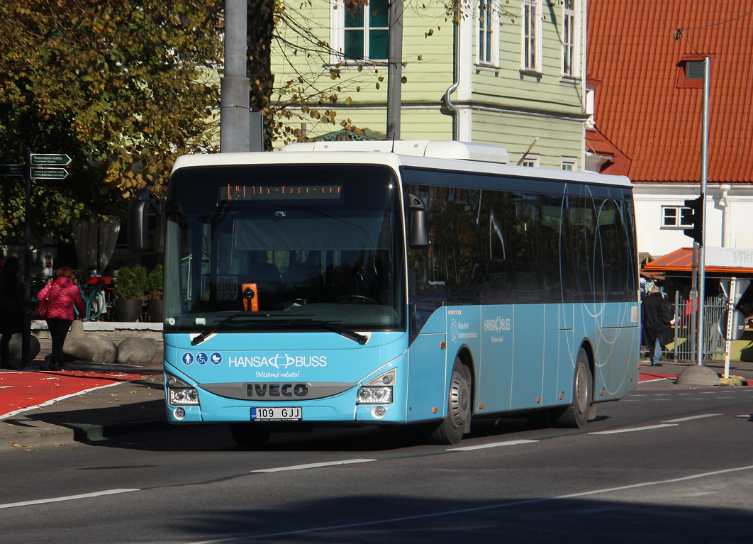 Tallinn, IVECO Crossway LE Line 12M č. 109 GJJ