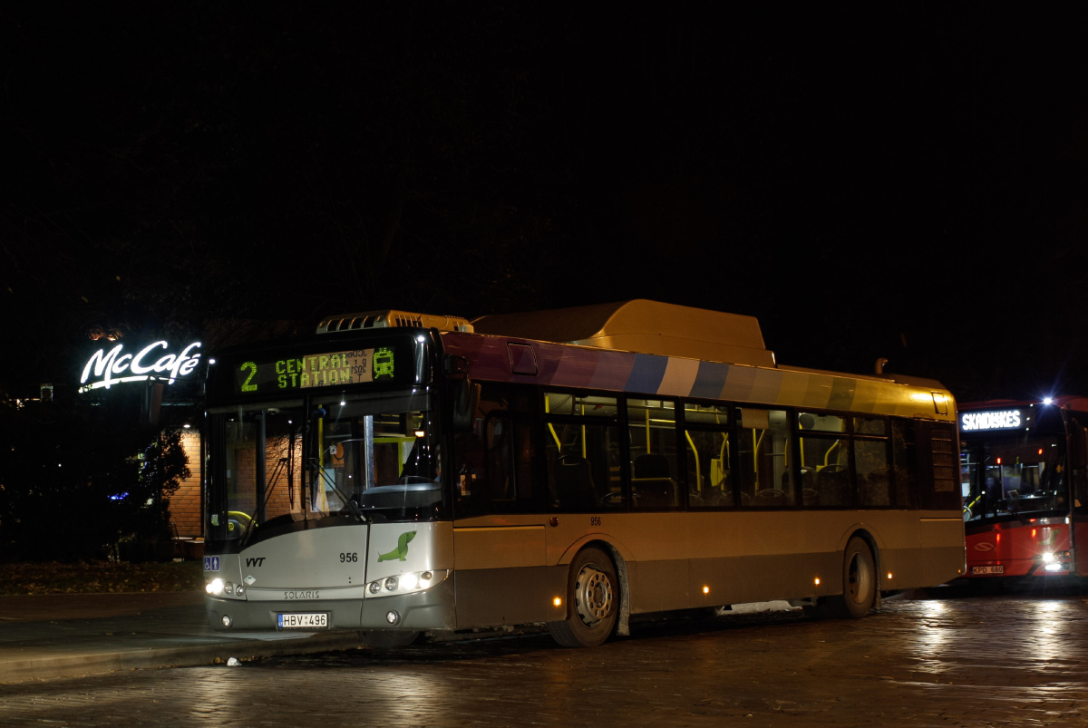 Vilnius, Solaris Urbino III 12 CNG č. 956