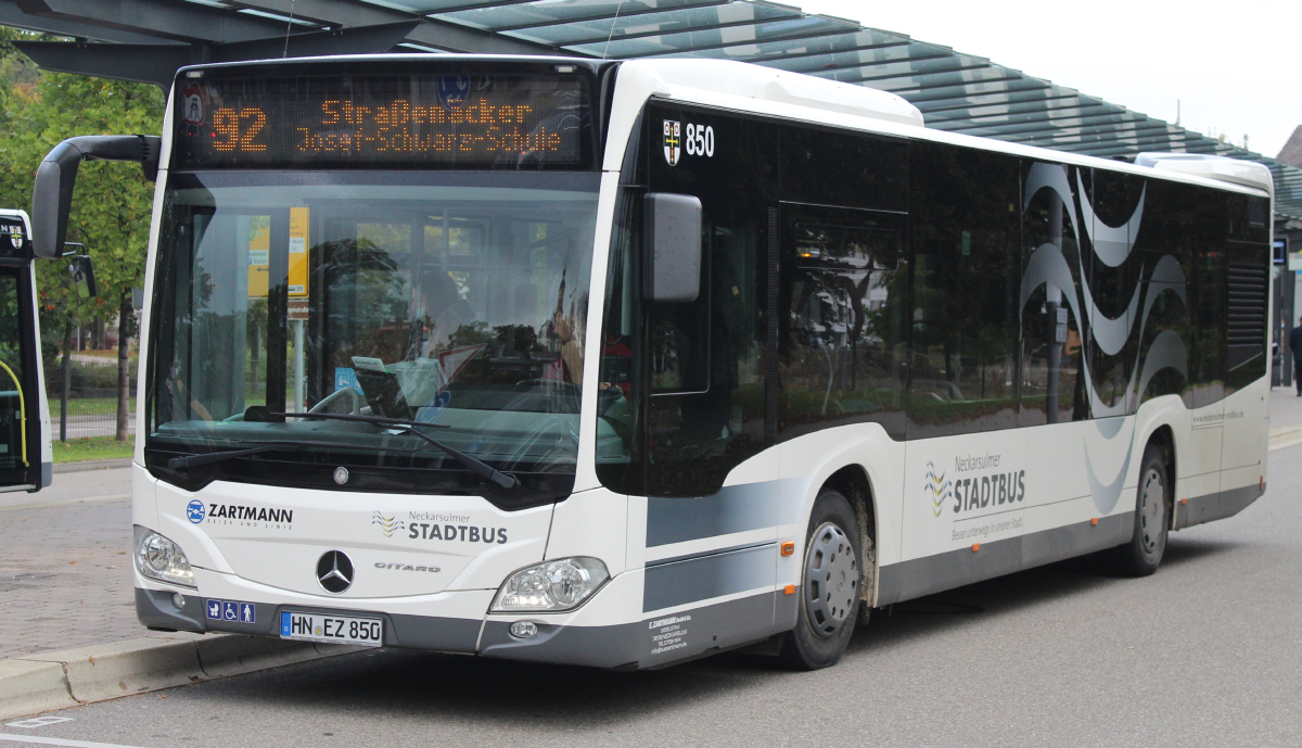 Heilbronn, Mercedes-Benz Citaro C2 № 850