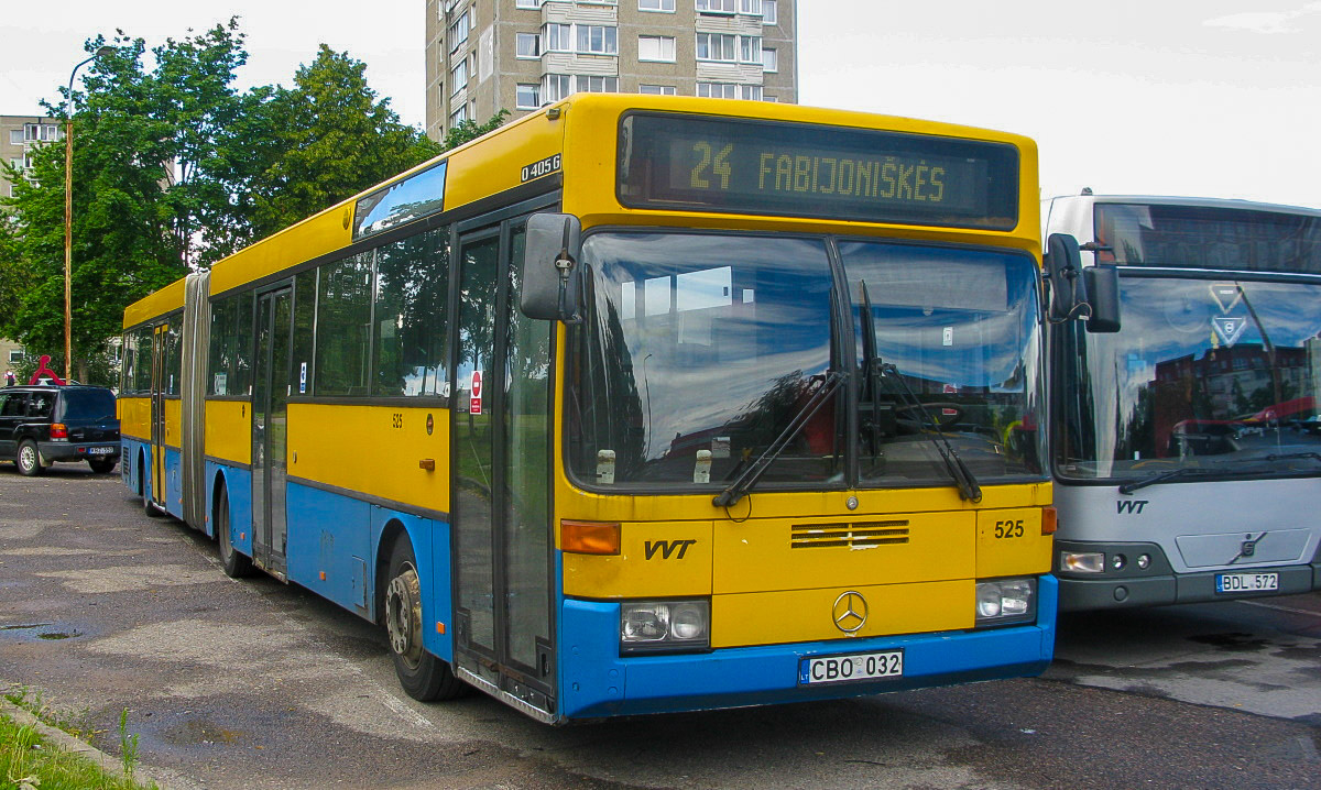 Vilnius, Mercedes-Benz O405G №: 525