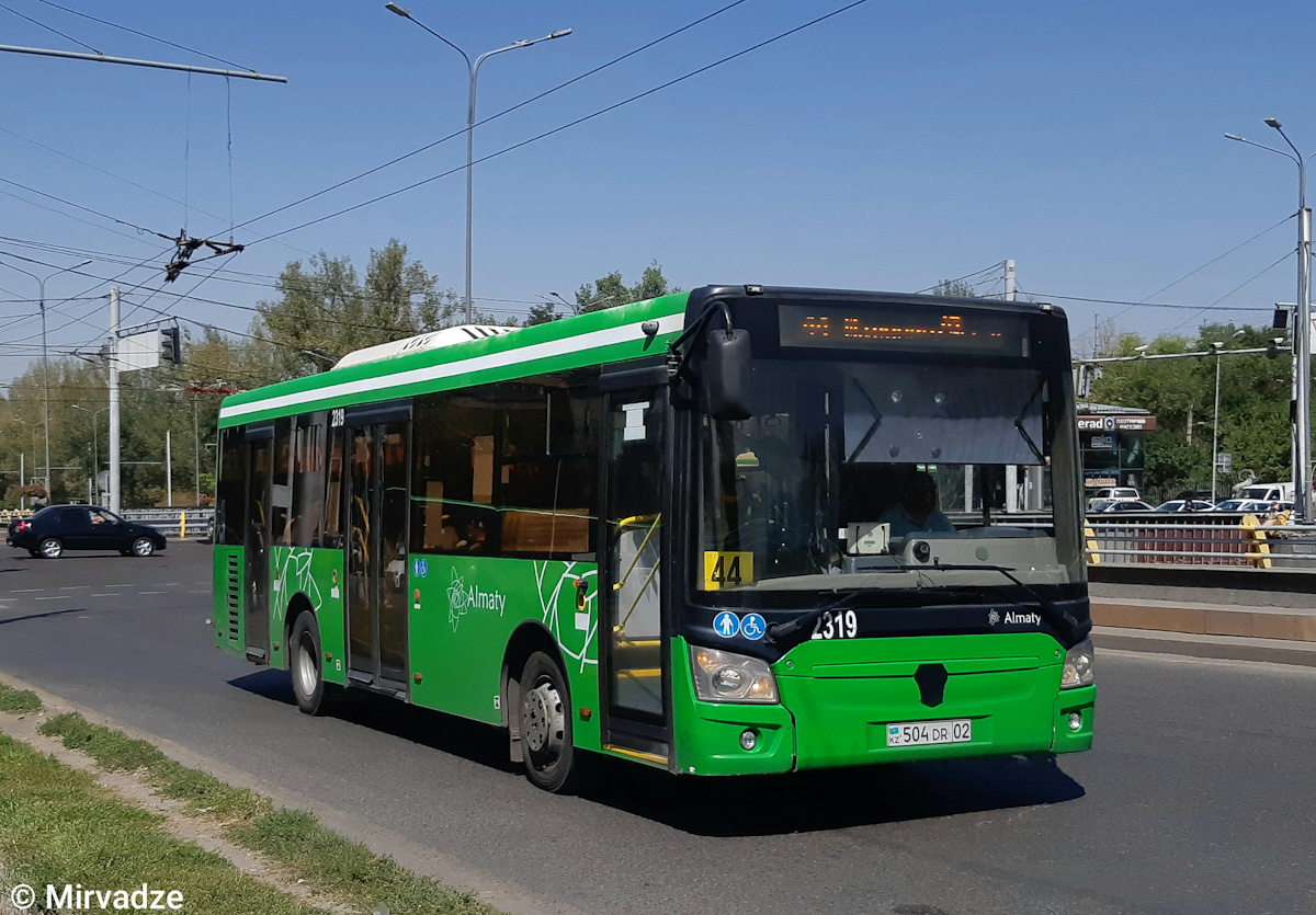 Almaty, LiAZ-4292.60 №: 2319